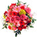 bouquet of gerberas and roses. Omsk